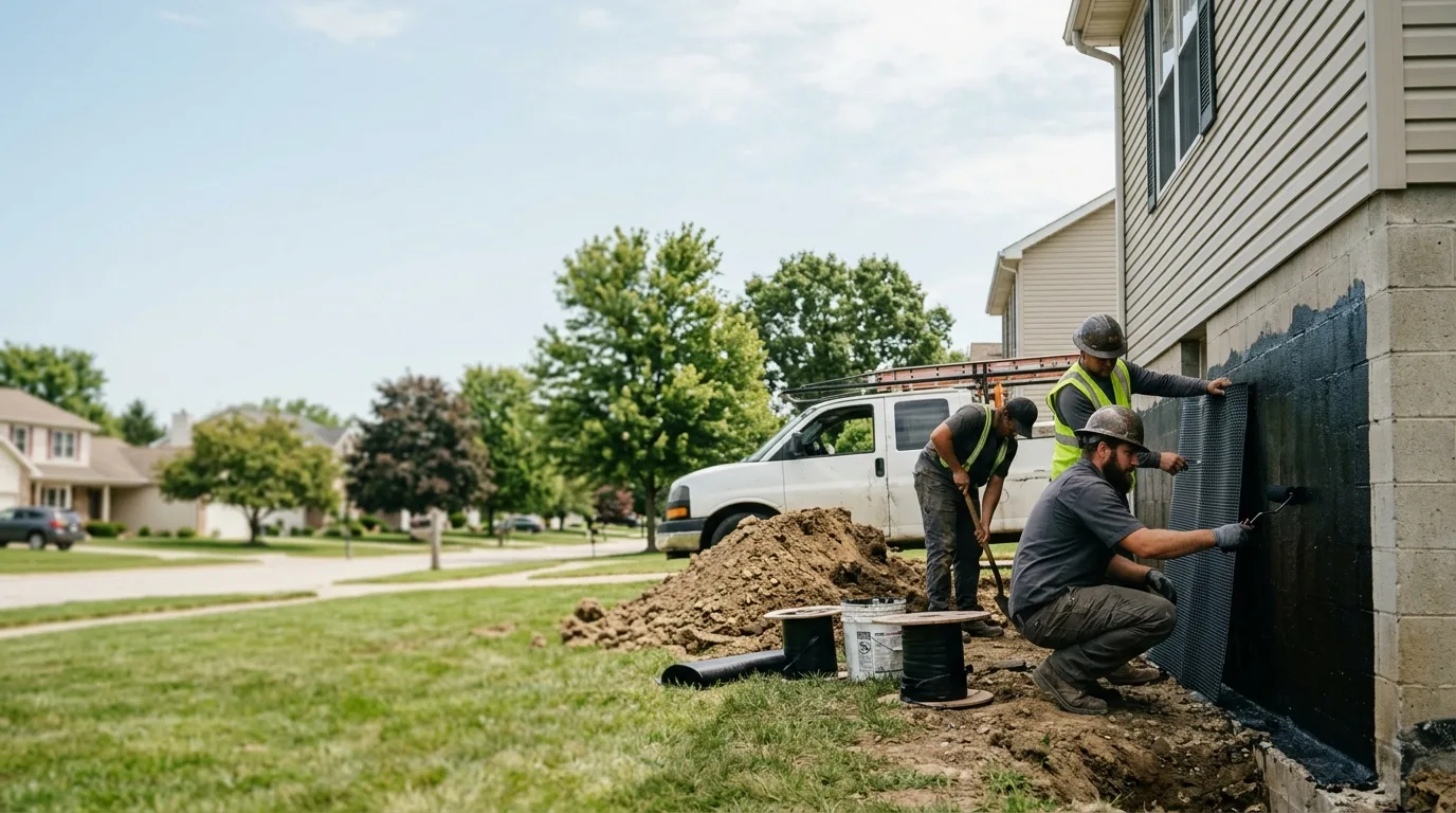 Basement Waterproofing in Blue Mound, IL near me